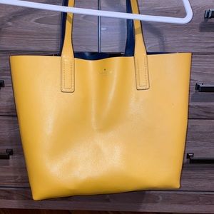 Kate Spade Arch Paper Rose Reversible Leather Tote